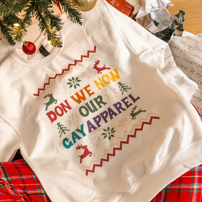 Hoodies with inclusive love is love messages--Don We Now Our Gay Apparel Ugly Sweater Hoodies with inclusive love is love messages--Don We Now Our Gay Apparel Ugly Sweater