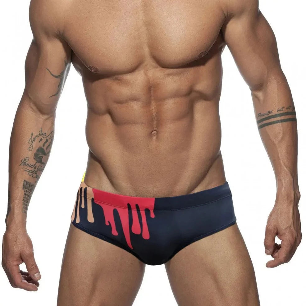 Men's Splash Art Swim Briefs