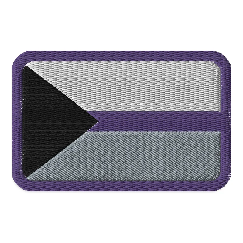 Demisexual Pride Flag Embroidered Patch