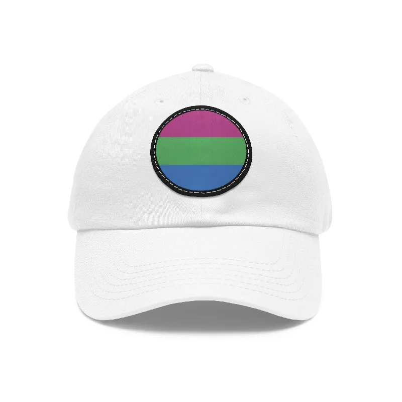 Polysexual Poly Pride Hat with Round Patch