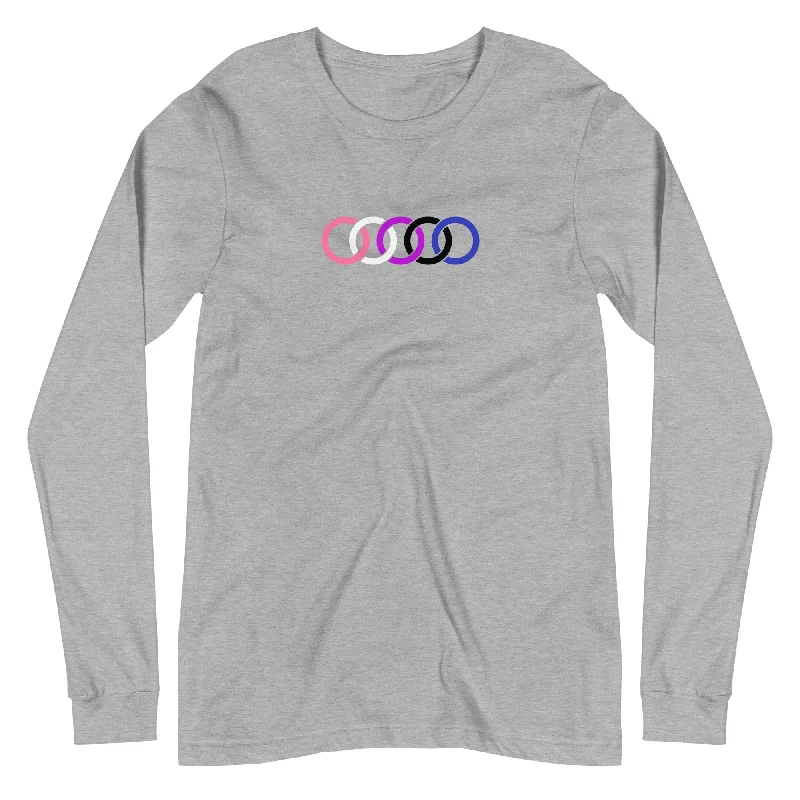 Best graphic pride t-shirts for college students--Genderfluid Pride Circles Graphic LGBTQ+ Unisex Long Sleeve T-Shirt Best graphic pride t-shirts for college students--Genderfluid Pride Circles Graphic LGBTQ+ Unisex Long Sleeve T-Shirt