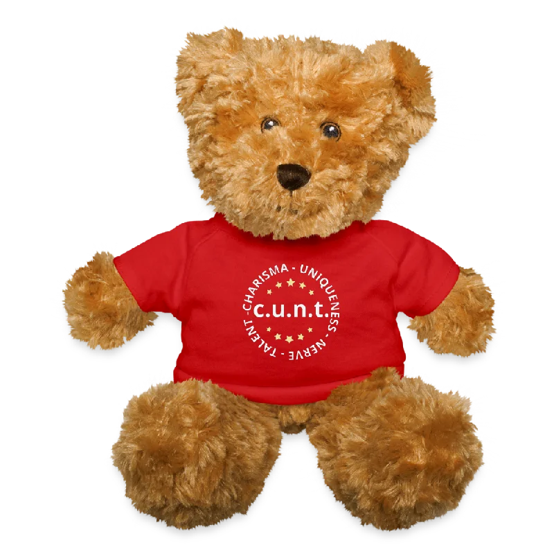 Charisma Uniqueness Nerve Talent Plush Teddy Bear Stuffed Animal