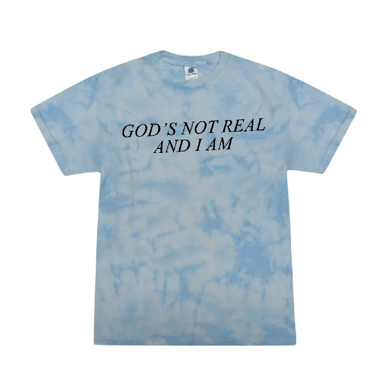 Comfortable graphic tees for pride marches and rallies--God's Not Real - Tee Shirt