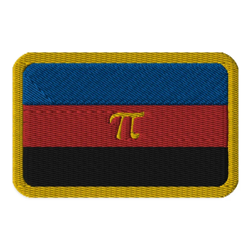 Polyamory Polyamorous Pride Flag Embroidered Patch