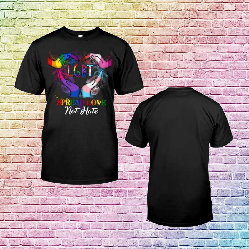 Lgbt Spread Love Not Hate T-Shirt, Equality Shirt For Pride Month, Transgender Shirt Lgbt Spread Love Not Hate T-Shirt, Equality Shirt For Pride Month, Transgender Shirt