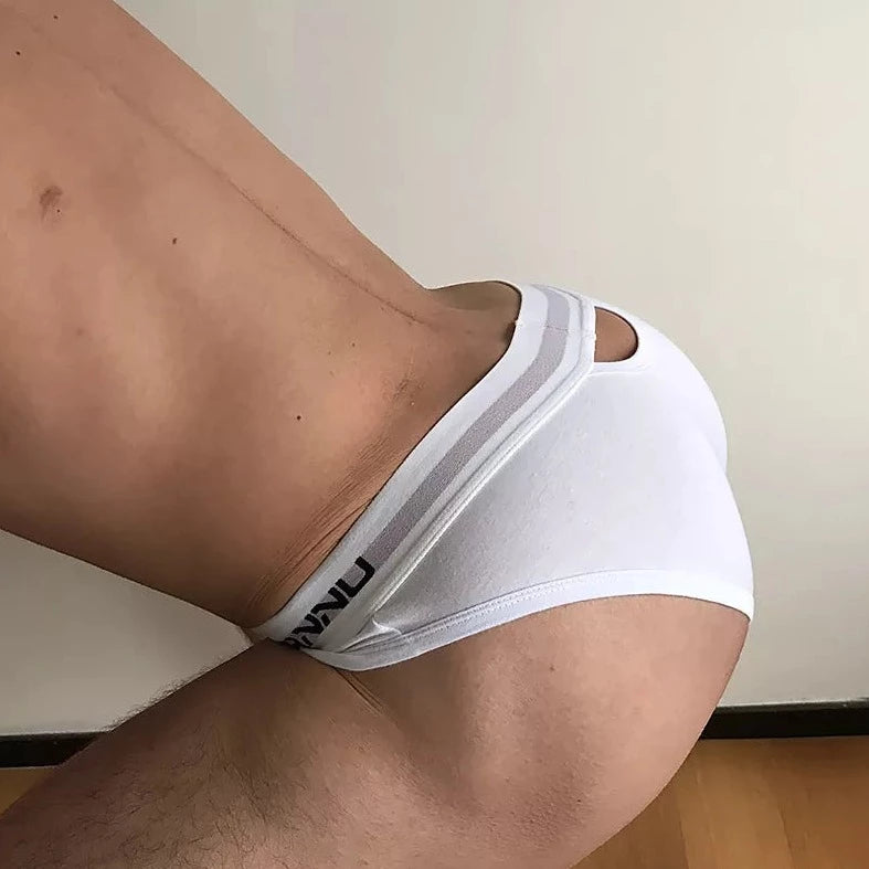 Gay Men's Hollow Front and Back Briefs