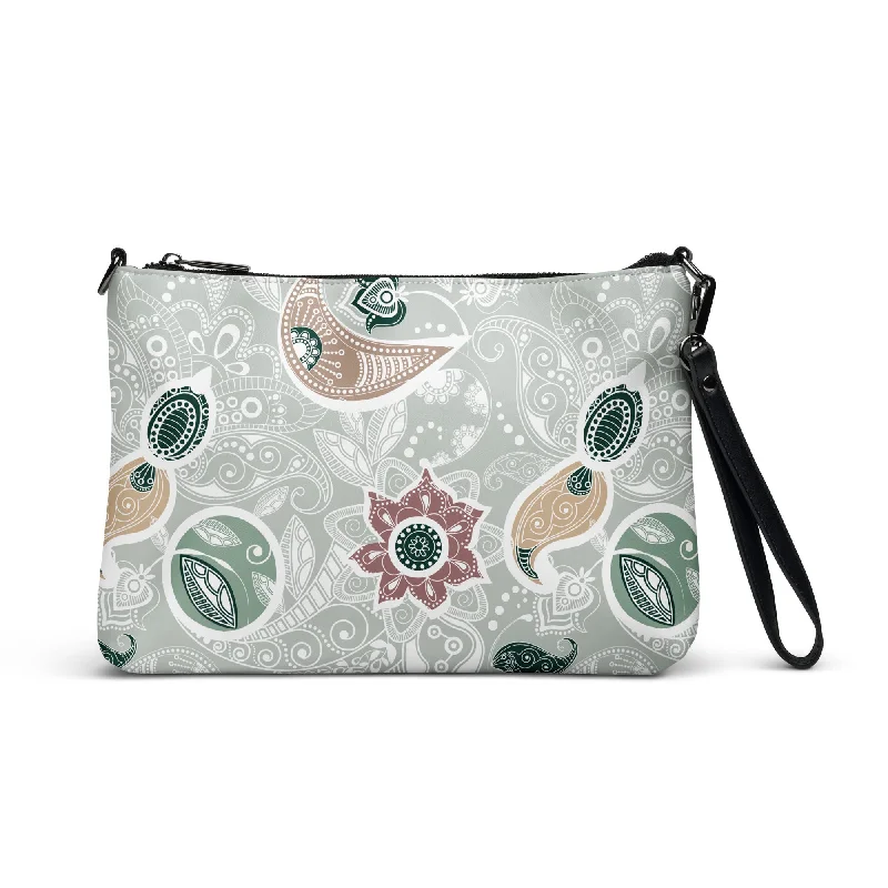 Paisley Mint Purse Handbag