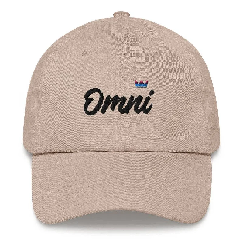 Omnisexual Pride Royalty Crown Dad hat