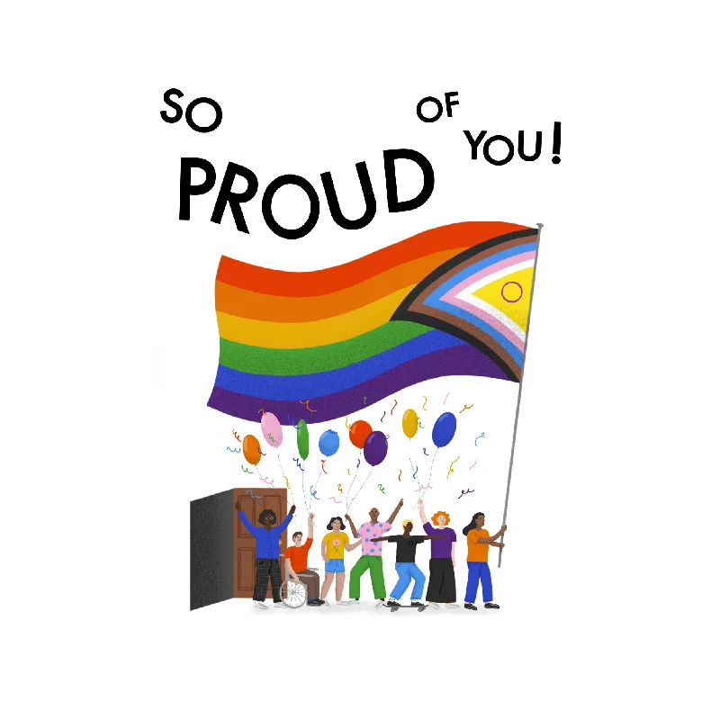 Greeting Card - So Proud Of You