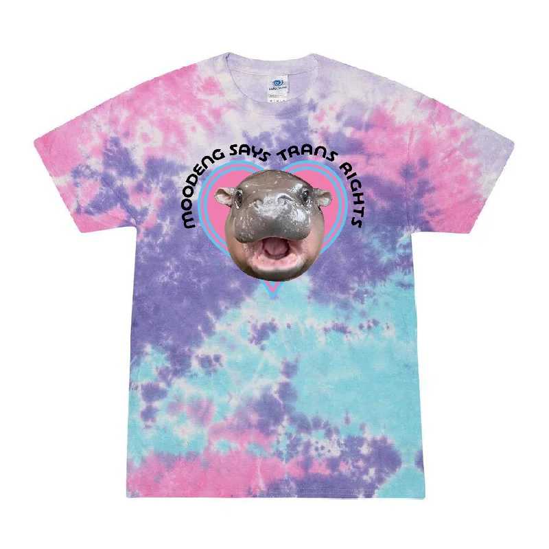 Best graphic tees for LGBTQ+ visibility and support--Moo Deng Says Trans Rights - Tee Shirt Best graphic tees for LGBTQ+ visibility and support--Moo Deng Says Trans Rights - Tee Shirt