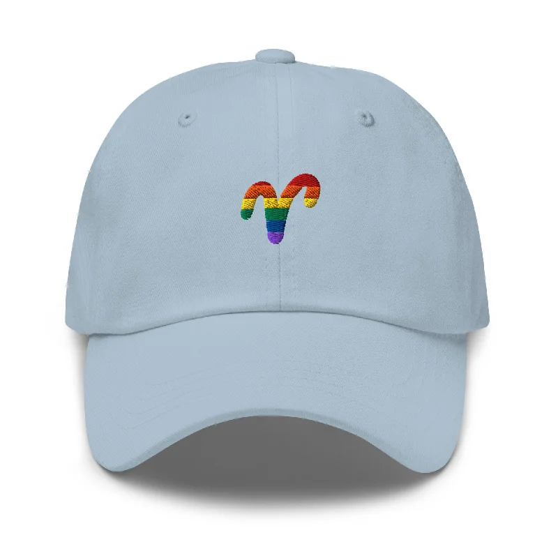 Aries Rainbow Hat