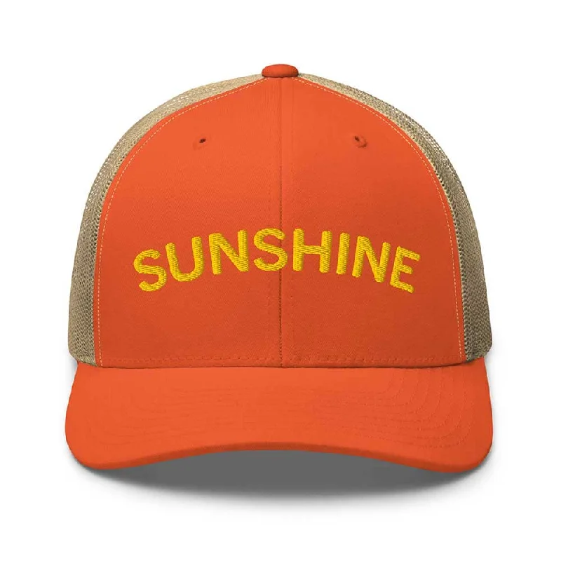 SUNSHINE Trucker Mesh Baseball Hat