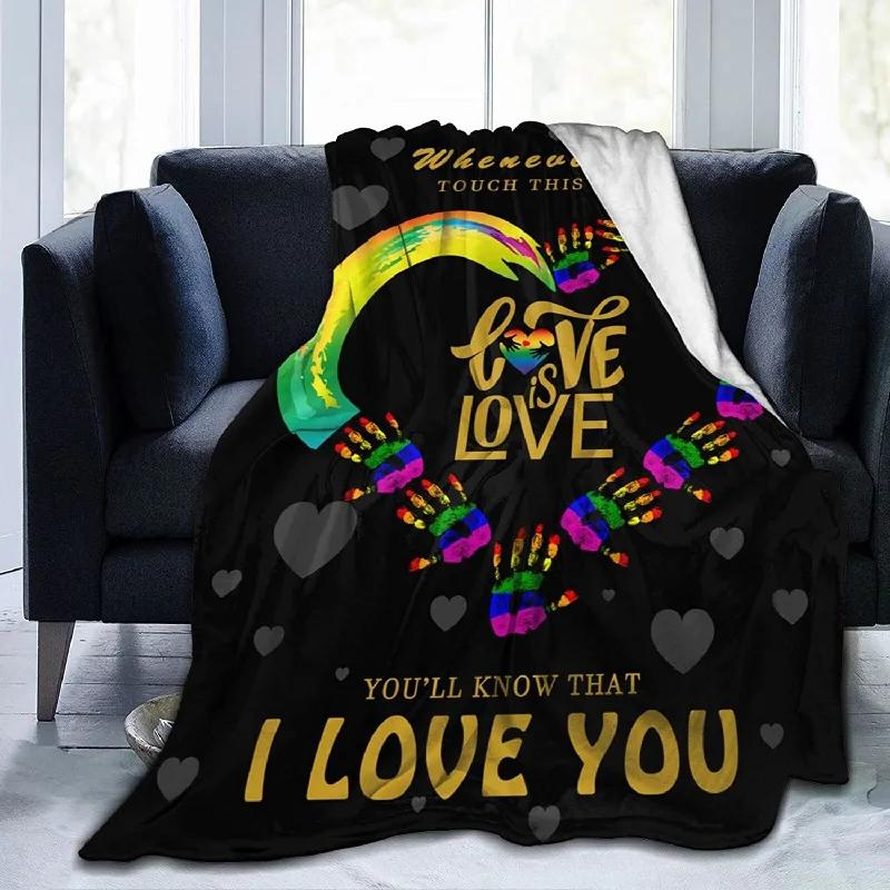 Lgbt Gay Pride Fleece Throw Blankets Soft Plush Blanket For Bed Couch, Blanket For Gay, Lesbian Blanket Lgbt Gay Pride Fleece Throw Blankets Soft Plush Blanket For Bed Couch, Blanket For Gay, Lesbian Blanket