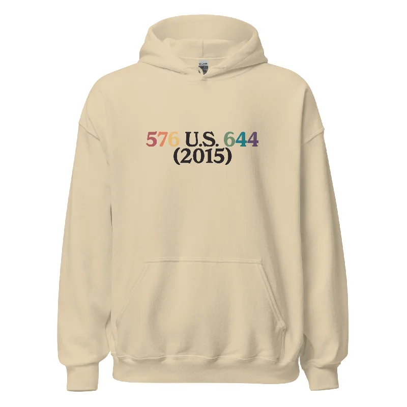 Affordable pride sweatshirts for youth groups--Obergefell v. Hodges Unisex Hoodie