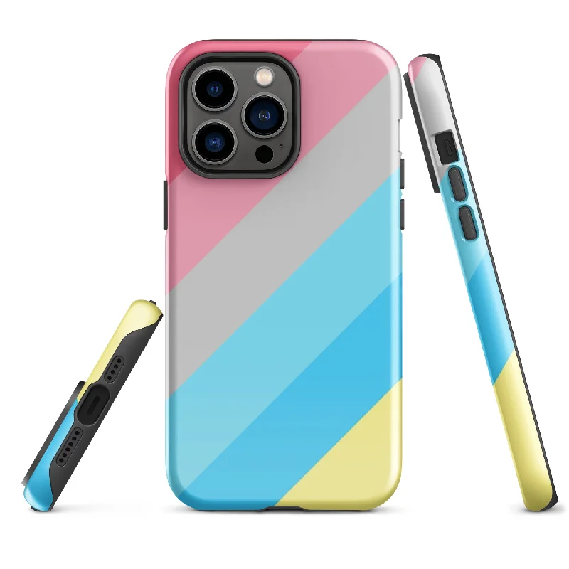 Genderflux Pride Tough Cell Phone Case for Apple iPhone