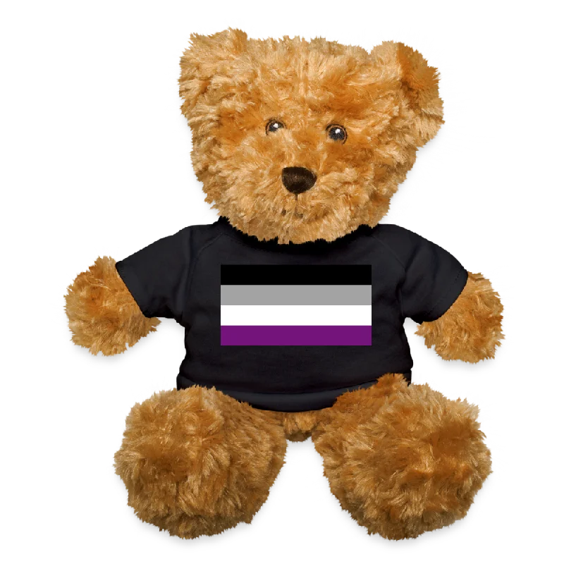 Asexual Ace Pride Flag Teddy Bear Stuffed Animal