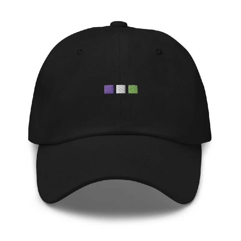 Genderqueer Squares Hat