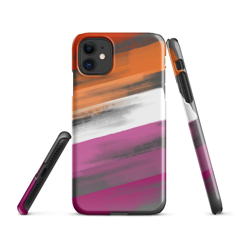 Lesbian Pride Flag iPhone® Snap Case