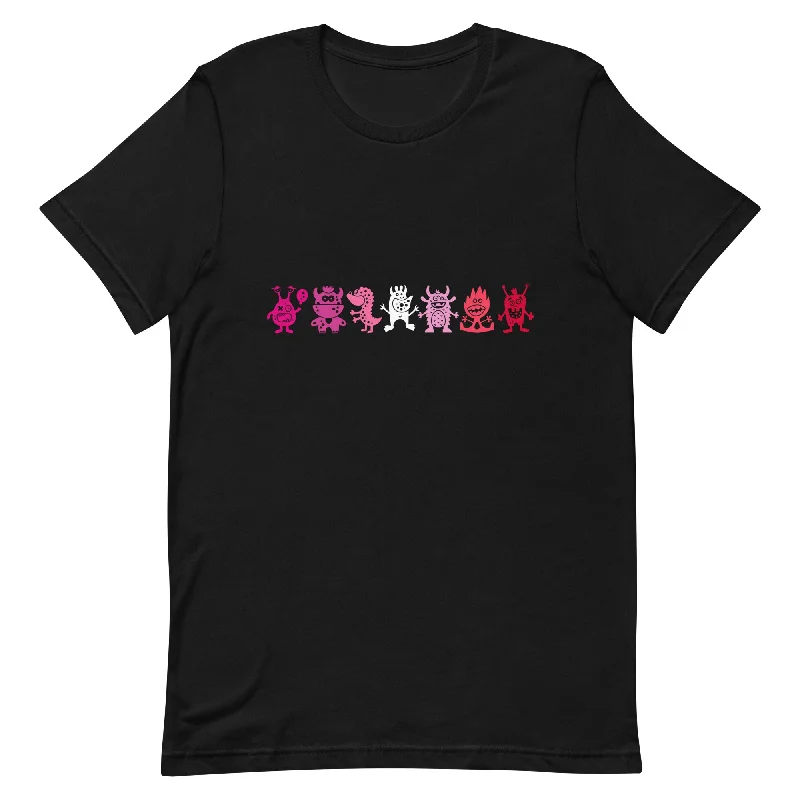 Lesbian Pride T-shirt - Doodle Monster