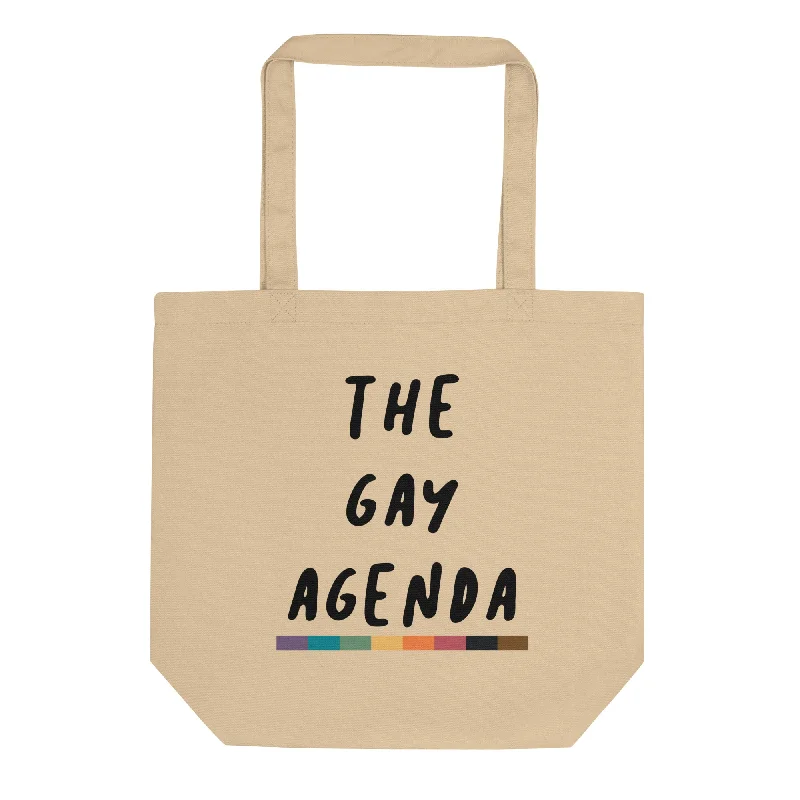 The Gay Agenda Organic Tote Bag