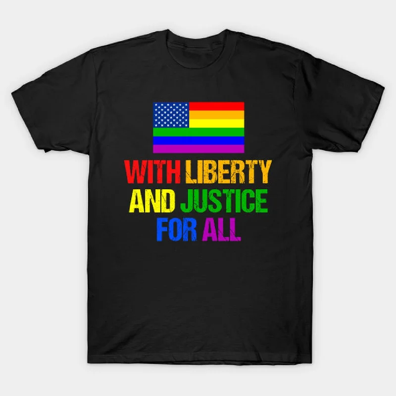 Graphic pride t-shirts with hand-drawn rainbow hearts--LGBT American Equal Rights T Shirt, Lgbt Rights Shirt Graphic pride t-shirts with hand-drawn rainbow hearts--LGBT American Equal Rights T Shirt, Lgbt Rights Shirt