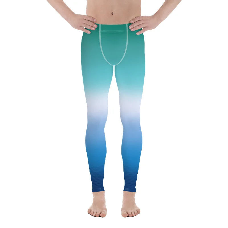 Gay MLM Vincian Pride Men's Leggings Yoga Pants - Ombre