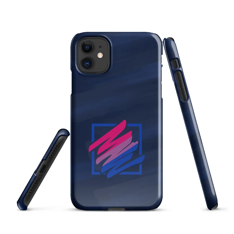Blue Bi Pride iPhone® Case