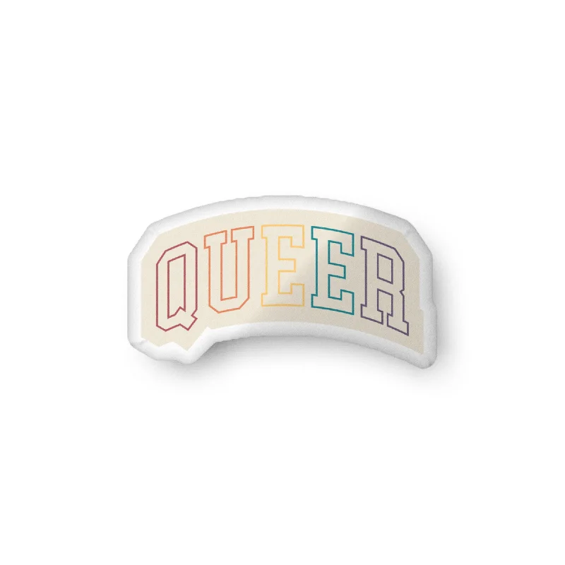 Queer Rainbow Pillow