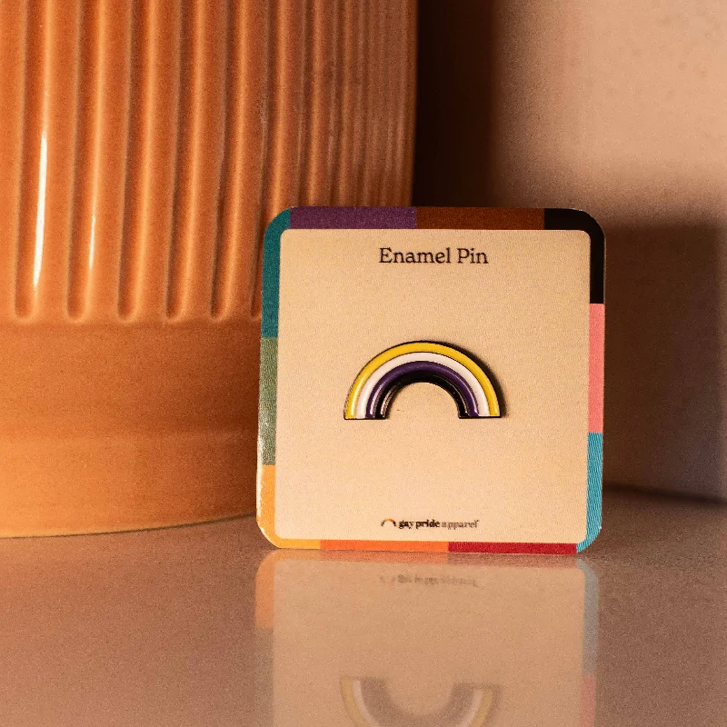 Non-Binary Enamel Pin