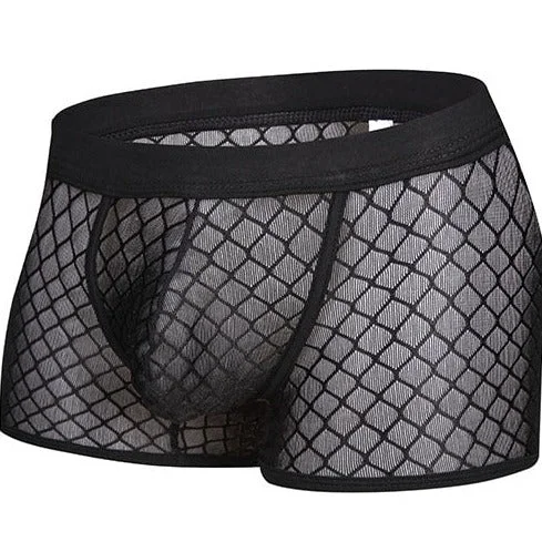 Men's Sexy Transparent Boxers