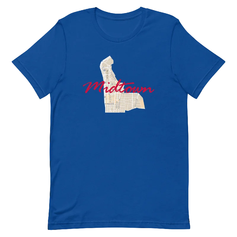 Atlanta Georgia Midtown Street Map Tee