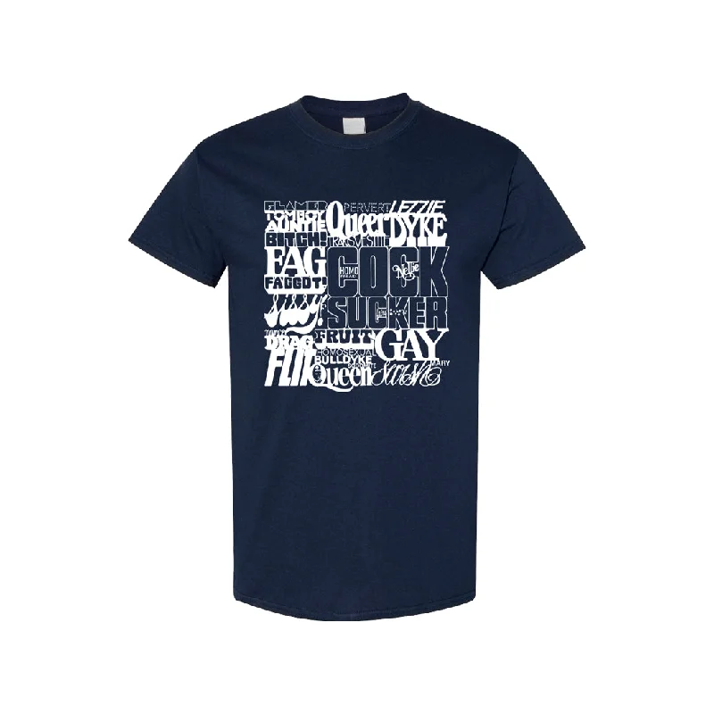 Lightweight graphic tees with moisture-wicking fabrics--Slurs - Tee Shirt