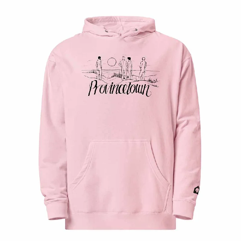 Hoodies with colorful equality and love prints--Provincetown Dune Pullover Hooded Sweatshirt Hoodies with colorful equality and love prints--Provincetown Dune Pullover Hooded Sweatshirt