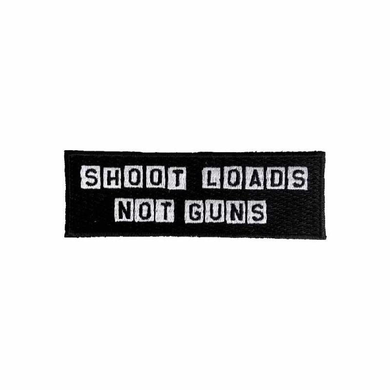 Shoot Loads Not Guns Patch - Gays Against Guns