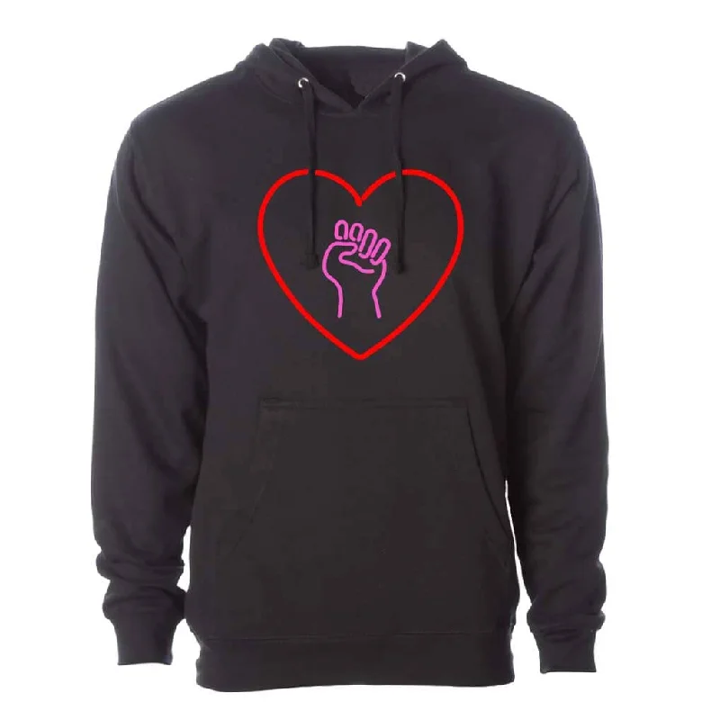 Affordable hoodies for pride merchandise shops--Love As Activism Hoodie - Indivisible Affordable hoodies for pride merchandise shops--Love As Activism Hoodie - Indivisible