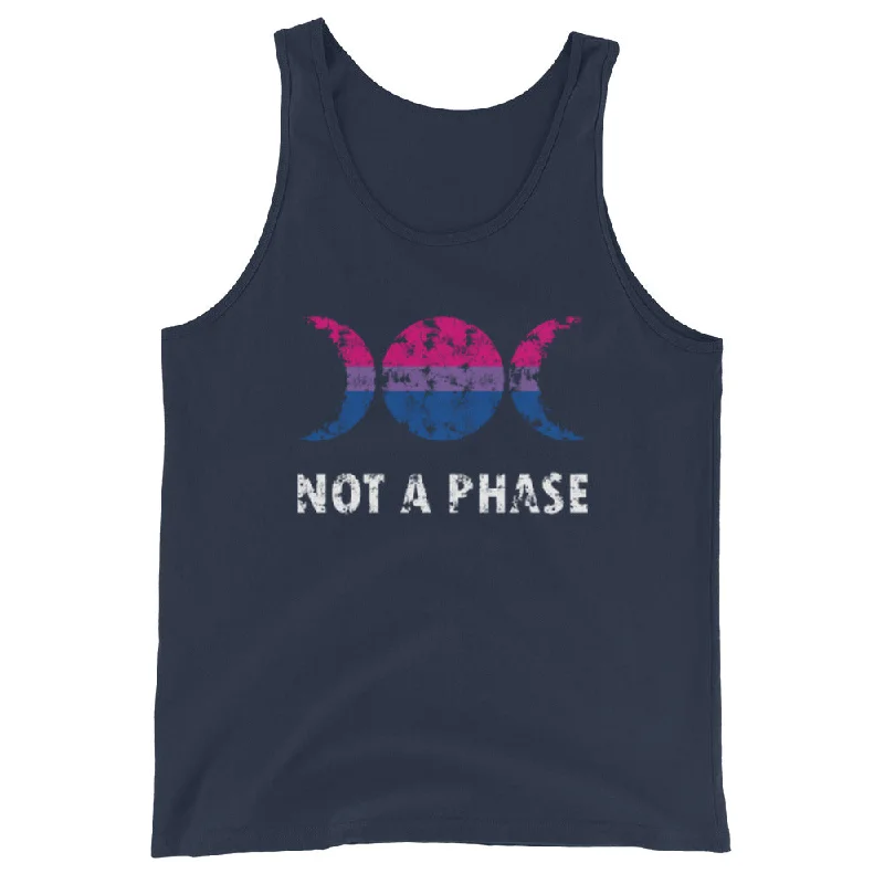 Bisexual Bi Pride Tank Top - Not A Phase