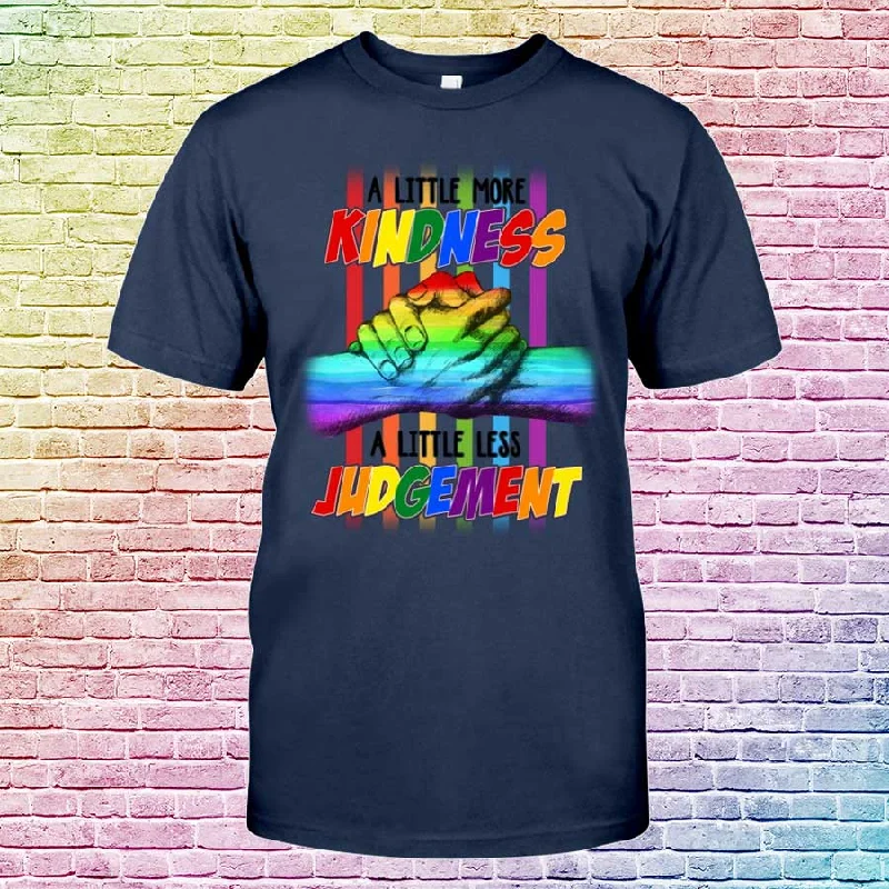 Pride Shirt For Gaymer, Pride More Kindness Less Judgement Lesbian Tshirt, Lgbtq Gift Pride Shirt For Gaymer, Pride More Kindness Less Judgement Lesbian Tshirt, Lgbtq Gift