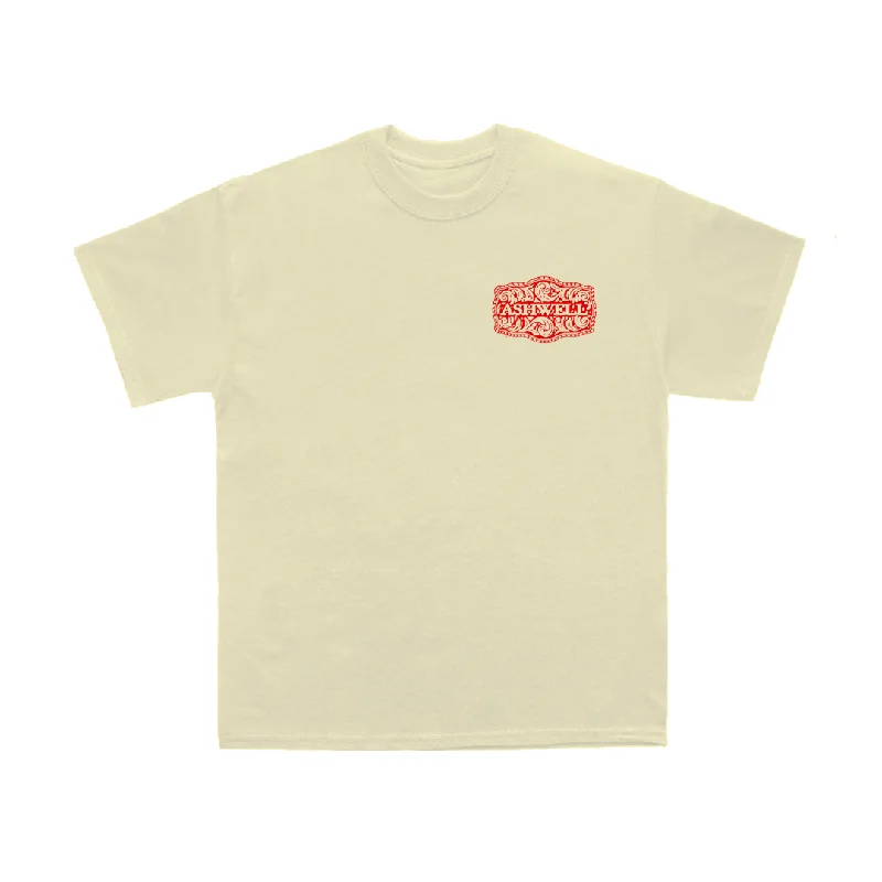 Graphic pride t-shirts with retro pride parade themes--Ashwell Ride Em - Tee Shirt