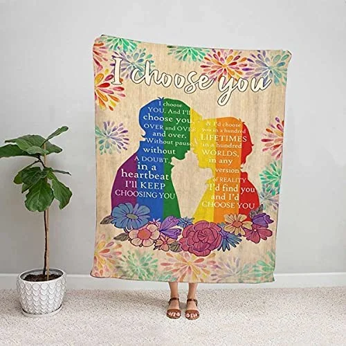 Gay Couple Blankets For Gay Lover Gay Husband From Lovers Husband Lgbtq+ Pride Fleece & Sherpa Blankets For Lgbt Pride Month Gay Couple Blankets For Gay Lover Gay Husband From Lovers Husband Lgbtq+ Pride Fleece & Sherpa Blankets For Lgbt Pride Month
