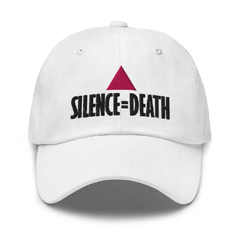 Silence = Death Dad Hat - Ali Forney Center