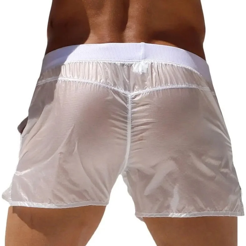 Men's Summer Sexy Transparent Swim Trunks