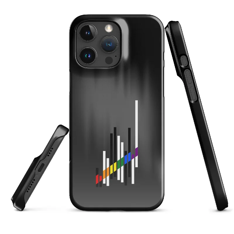 Striped LGBTQ+ Ally iPhone® Stolz Case