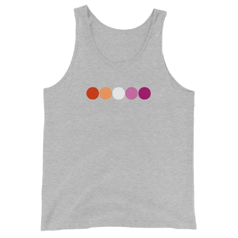 Lesbian Pride Tank Top - Circles