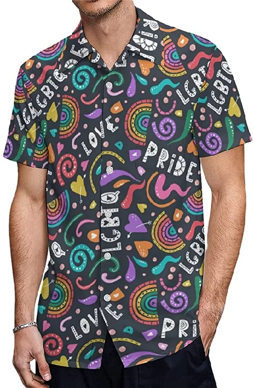 Best graphic tees for pride month celebrations--Pride Lgbtq Rainbow Hawaiian Shirt, Love Hawaiian Shirt For Lesbian, Gift For Couple Gay Man, Lesbian Gift Best graphic tees for pride month celebrations--Pride Lgbtq Rainbow Hawaiian Shirt, Love Hawaiian Shirt For Lesbian, Gift For Couple Gay Man, Lesbian Gift