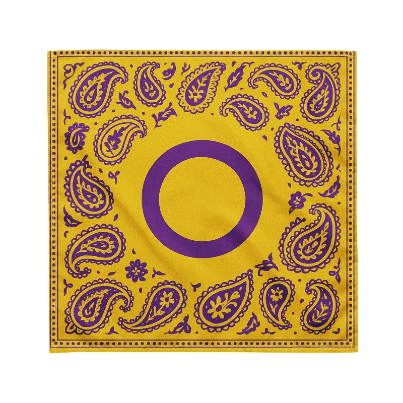 Intersex Paisley Bandana