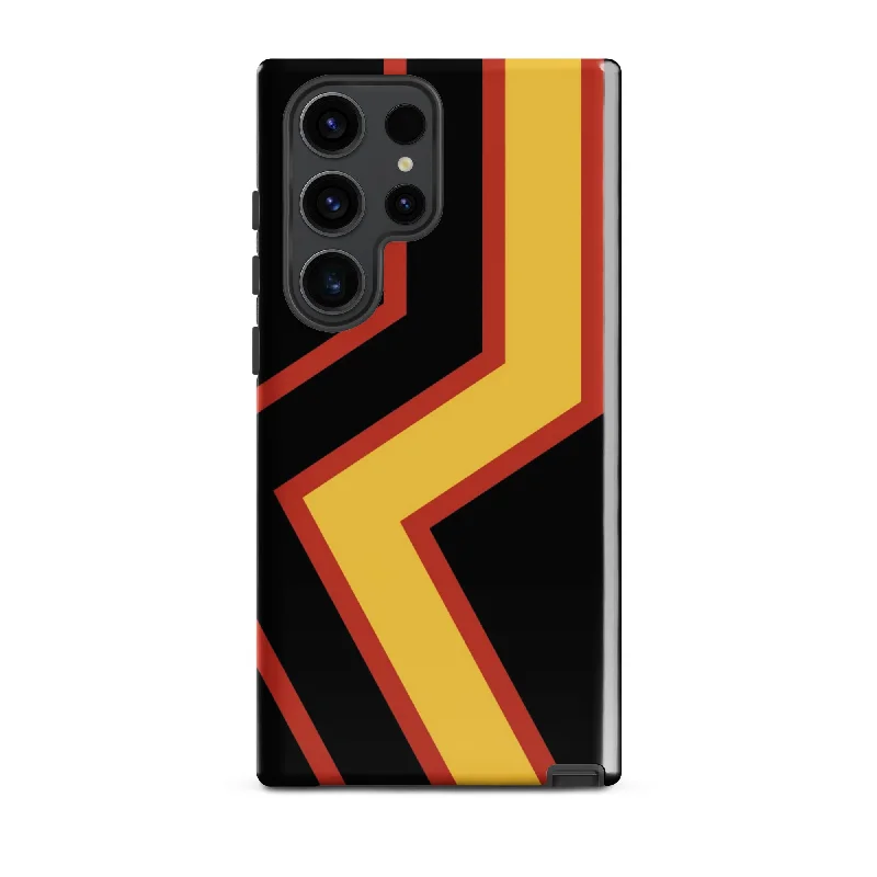 Rubber Latex Pride Flag Tough Cell Phone Case for Samsung Galaxy