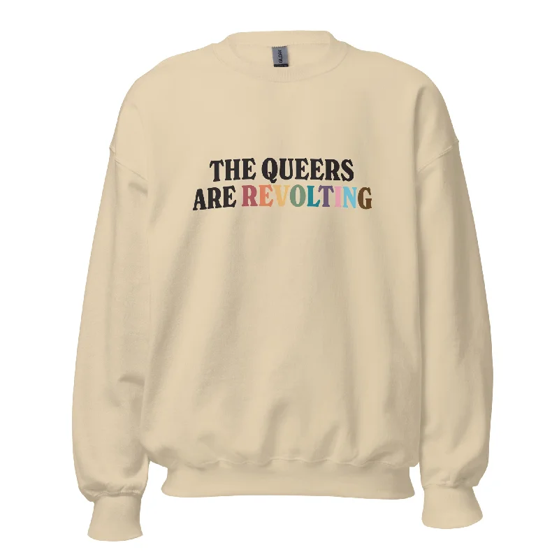 Best hoodies for LGBTQ+ pride fundraisers--The Queers Are Revolting Unisex Sweatshirt Best hoodies for LGBTQ+ pride fundraisers--The Queers Are Revolting Unisex Sweatshirt