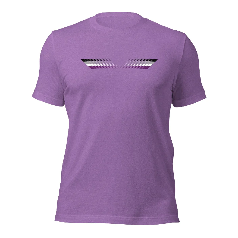 Graphic pride t-shirts with bold love is love prints--Subtle Asexual Unique T-Shirt