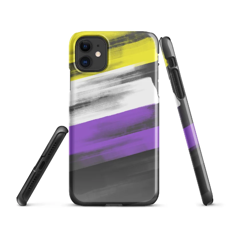 Non Binary Pride Flag iPhone® Snap Case