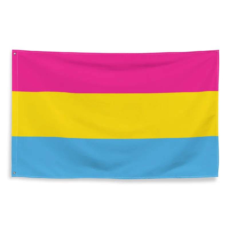 Pansexual Single-Sided Flag
